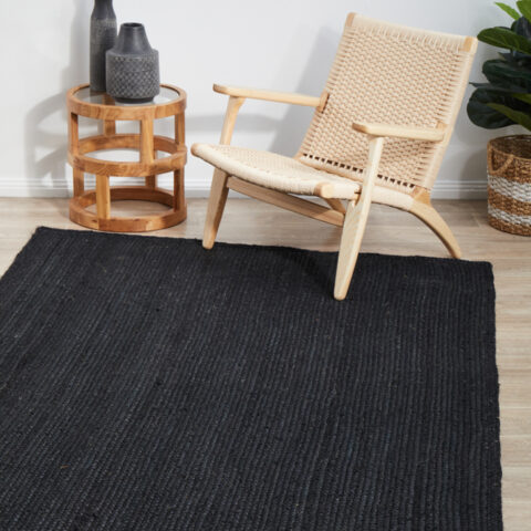 BDI-BLK-bondi-black-jute-flatweave-natural-urbanrugs