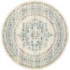 CEN-922-WHT-white-century-transitional-rug-urbanrugs-circle