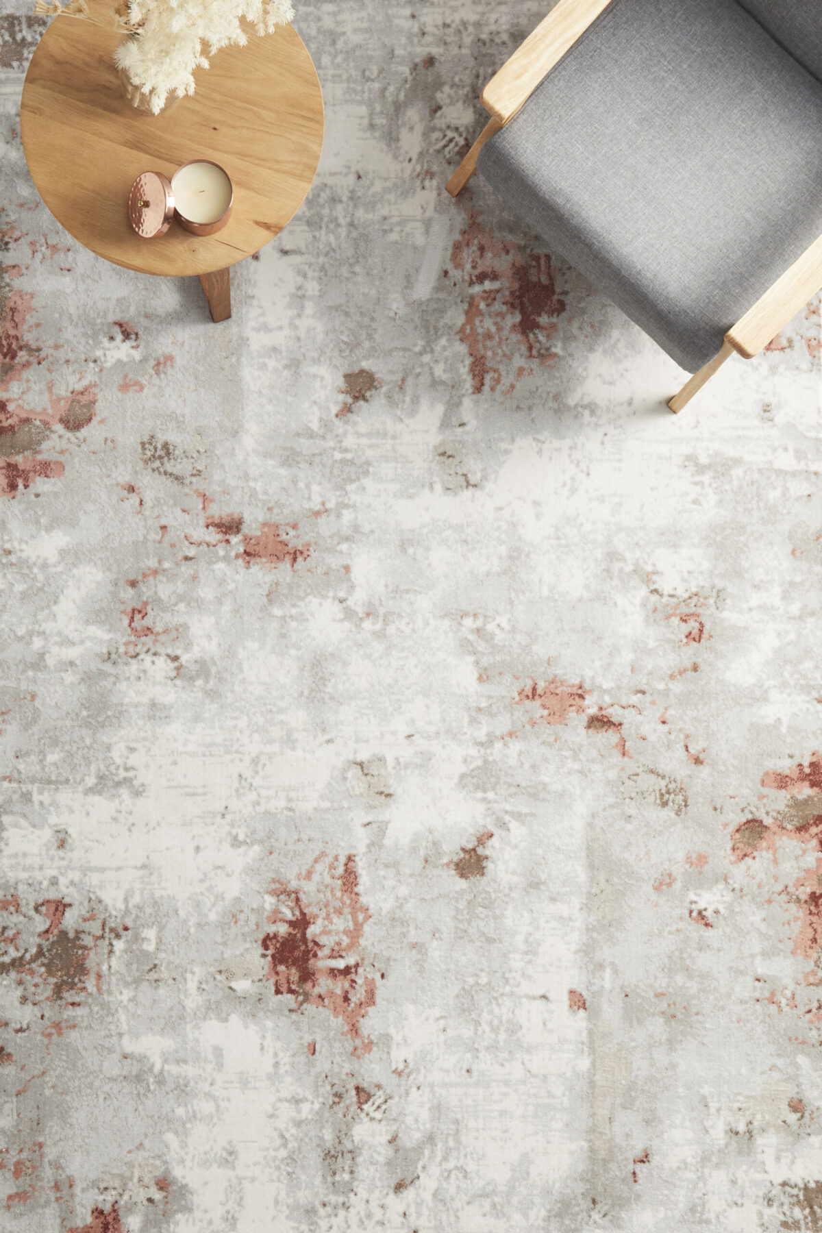 emo-33-emotion-blush-pink-grey-rust-rug-modern-urbanrugs-rug