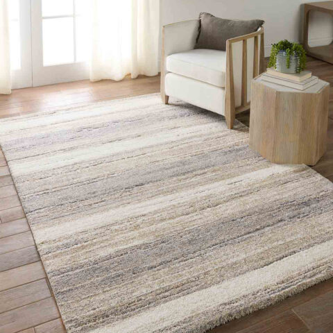 Formation 77 Silver Modern Rug