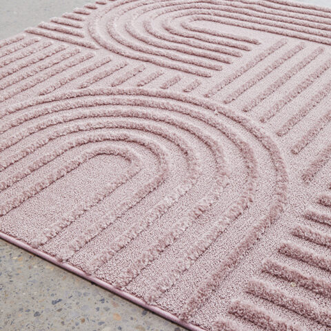 marigold-dior-pink-retro-textured-rug-unitex-urbanrugs