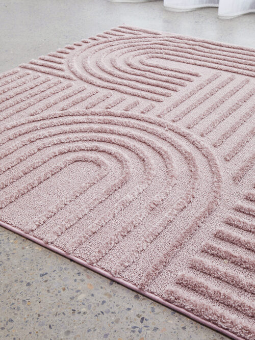 marigold-dior-pink-retro-textured-rug-unitex-urbanrugs