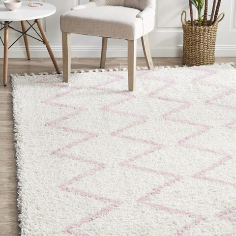 saf-11-pnk-saffron-pink-shaggy-rug-urbanrugs-unitex